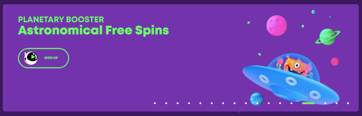 Free Spins Rocket Casino