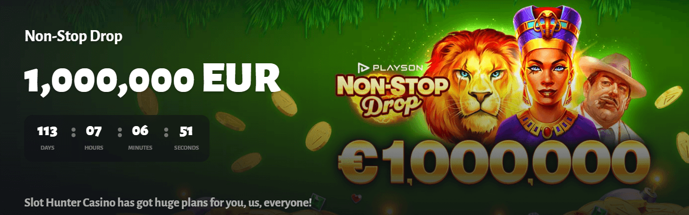 Join Non Stop Drop Tournament from SlotHunter